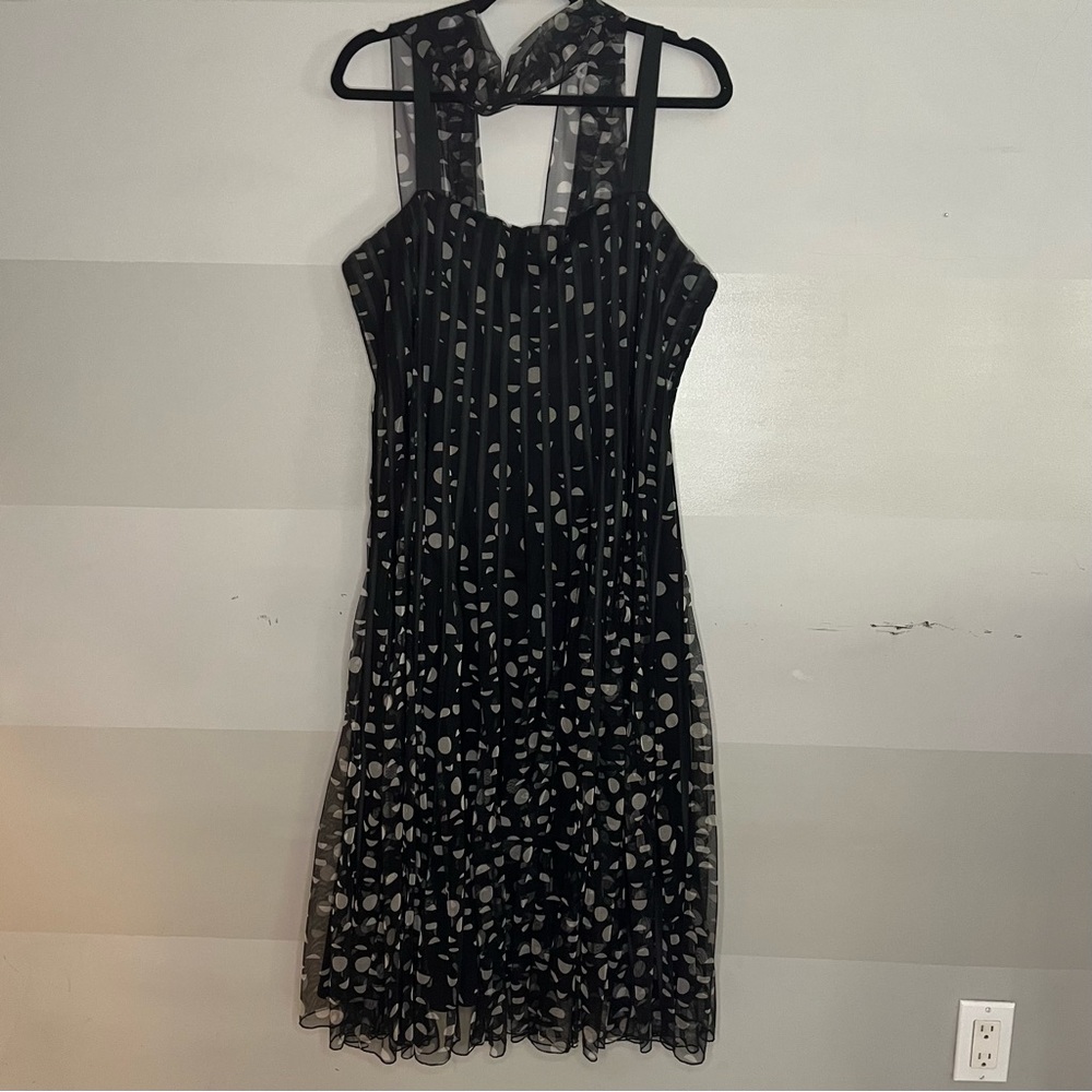 Js Collections Gorgeous Black And White Dress Siz… - image 2